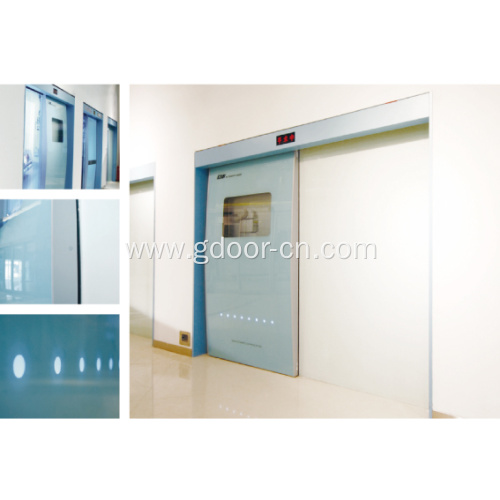 Automatic Hermetic Sliding Doors with Lead Panels